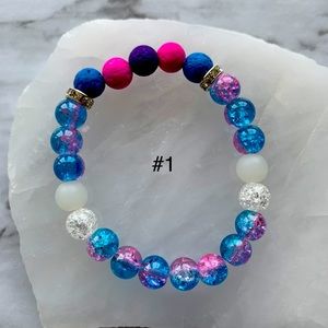 2/30$ 🔮 Unicorn Dreams Gem Bracelets 4 Options